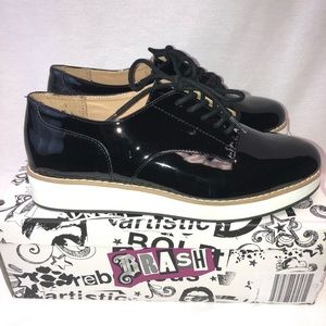 Black Patent Leather Shoes.